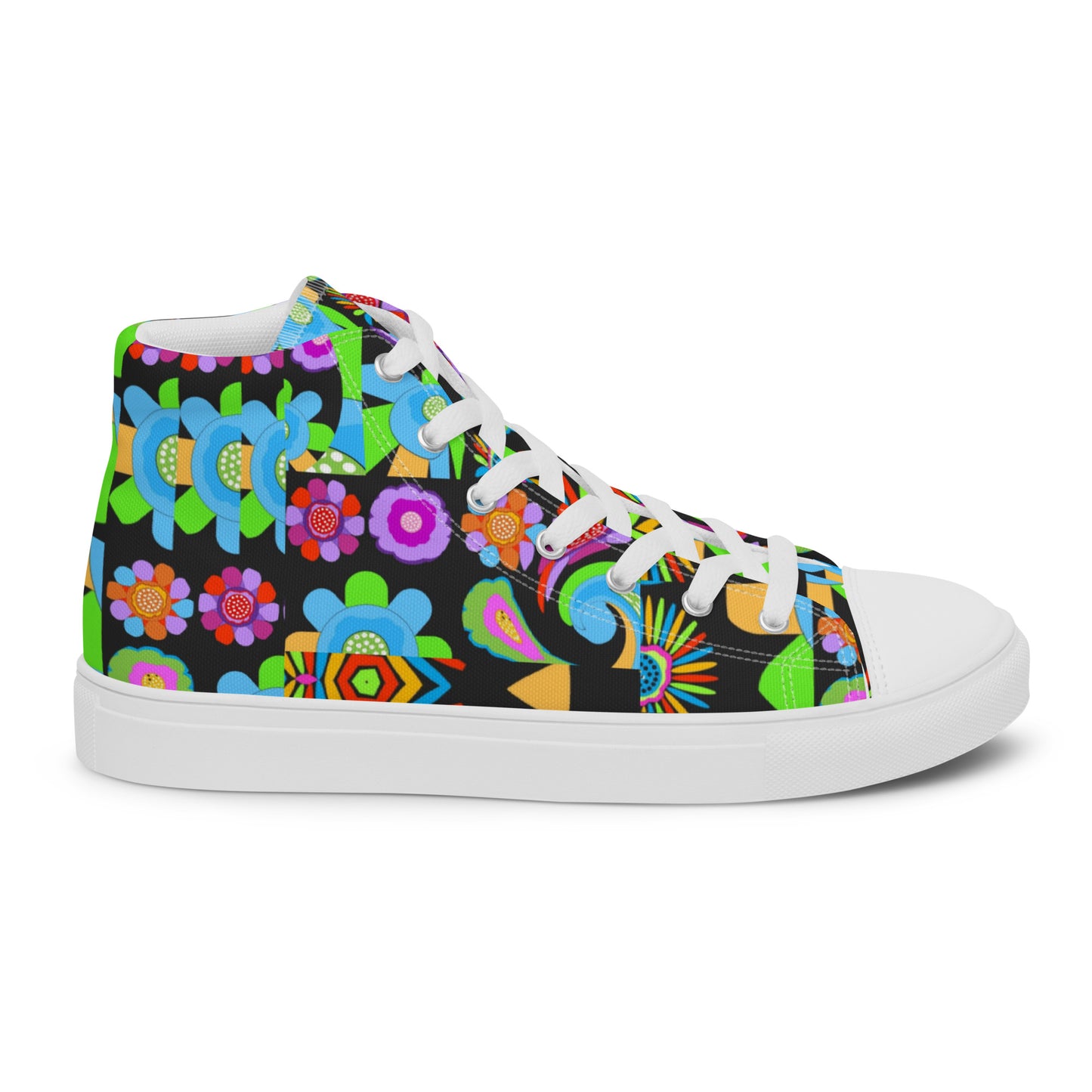 Women’s high top canvas shoes