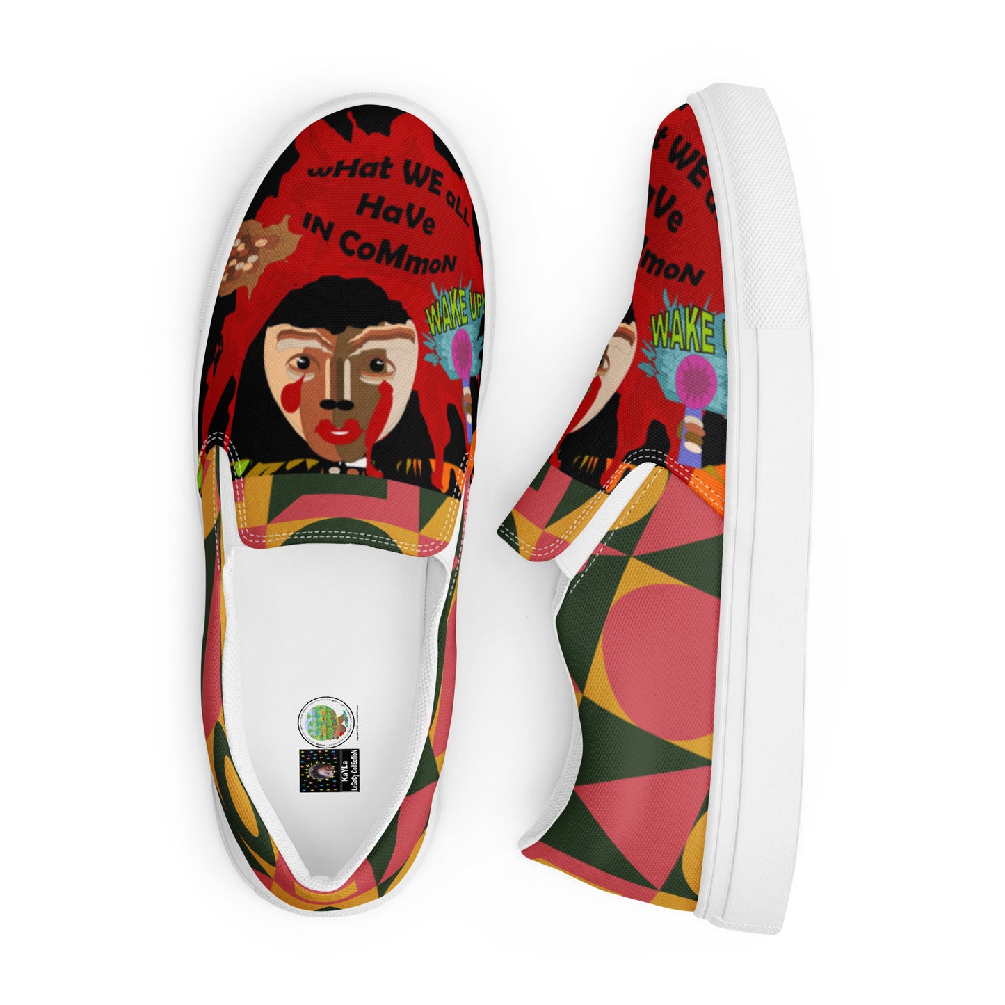 Women’s slip-on canvas shoes