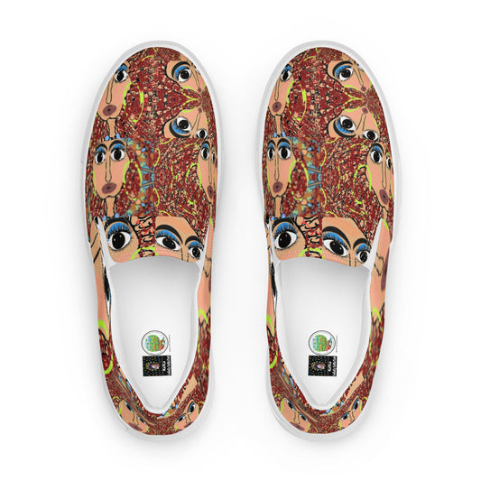 Women’s slip-on canvas shoes