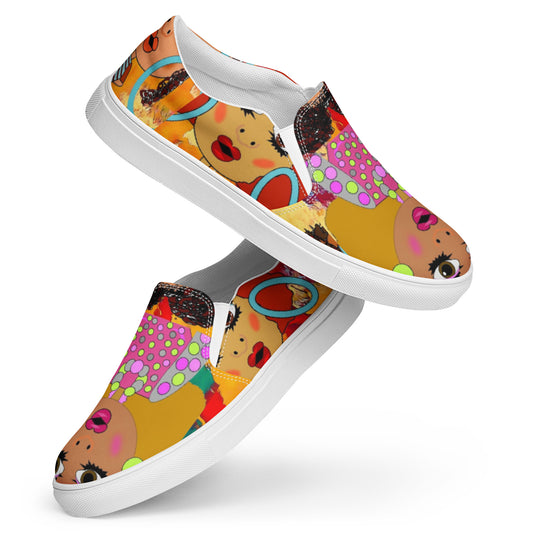 Women’s slip-on canvas shoes