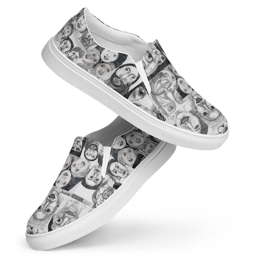 Women’s slip-on canvas shoes