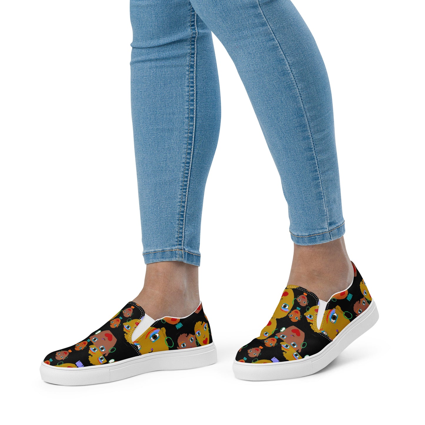 Women’s slip-on canvas shoes