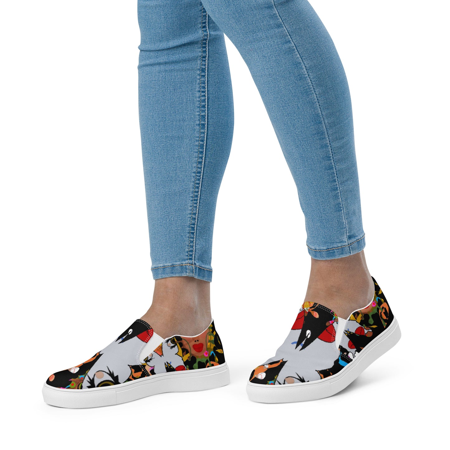 Women’s slip-on canvas shoes