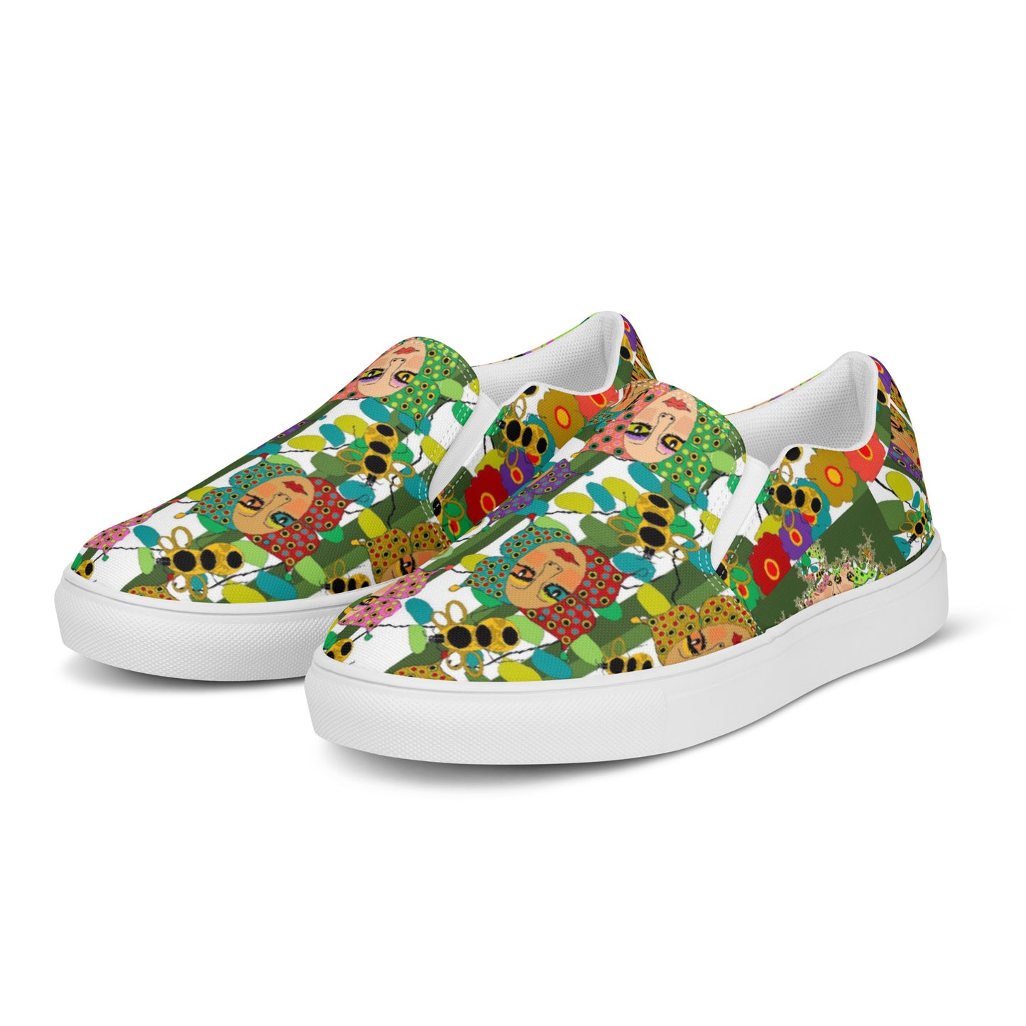 Women’s slip-on canvas shoes