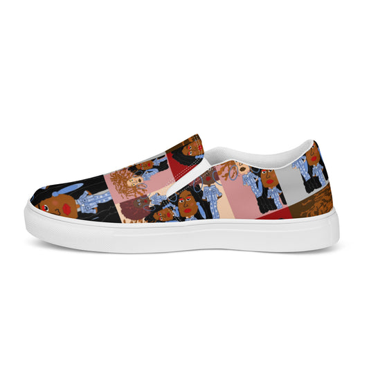 Women’s slip-on canvas shoes